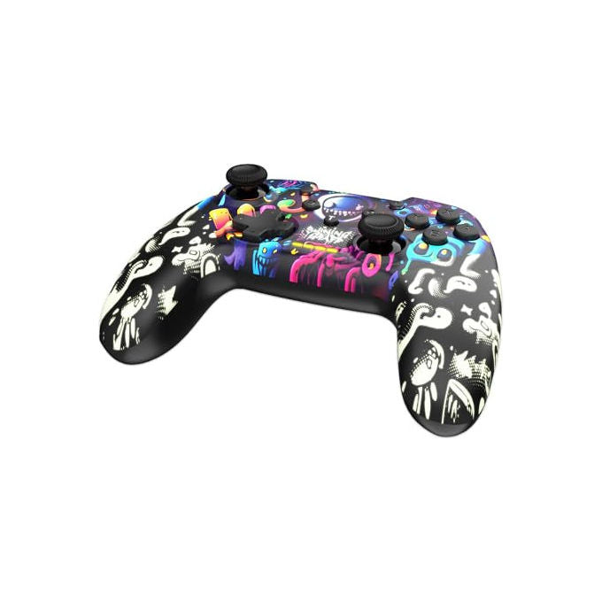 Freaks And Geeks, Controller Wireless Bluetooth, Shining Graff Fosforescente, Per Switch e PC