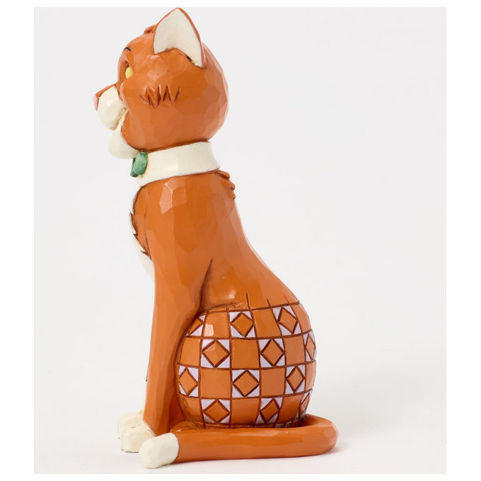 Enesco, Disney Traditions, Statuetta Aristogatto Thomas O'Mally Mini, Resina