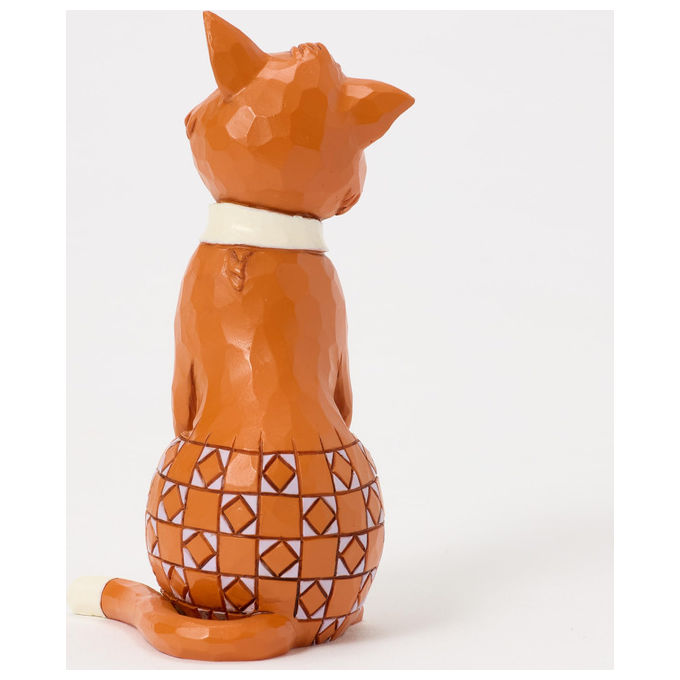 Enesco, Disney Traditions, Statuetta Aristogatto Thomas O'Mally Mini, Resina