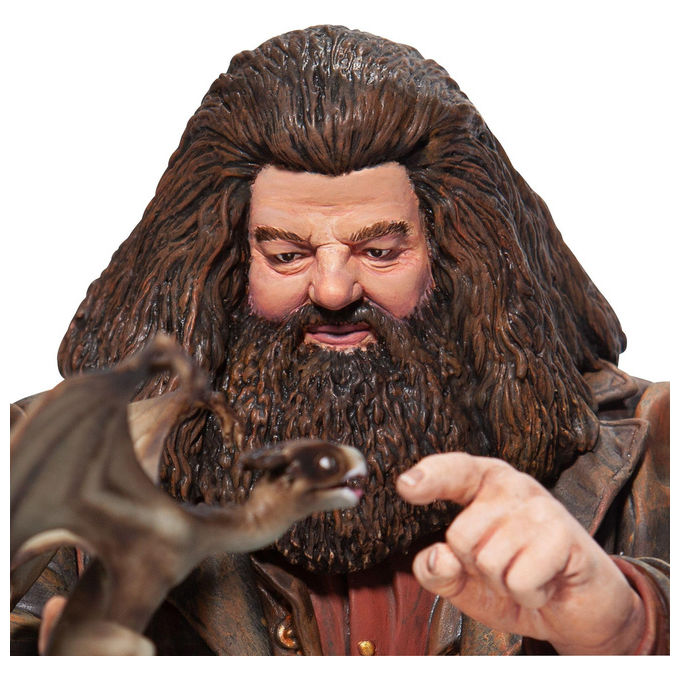 Enesco, World Of Wizard Of Harry Potter, Figurina Hagrid e Norberta, Resina, Dipinta a Mano, 25cm