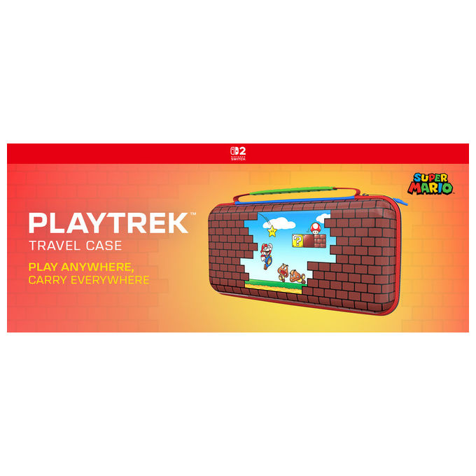 Turtle Beach PlayTrek, Custodia da Viaggio Mario Bricks per Nintendo Switch