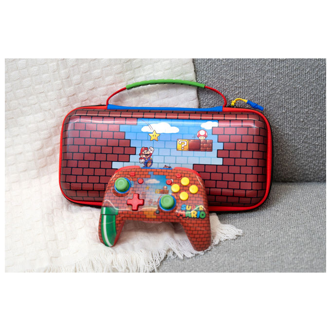Turtle Beach PlayTrek, Custodia da Viaggio Mario Bricks per Nintendo Switch