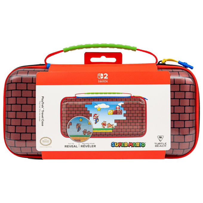 Turtle Beach PlayTrek, Custodia da Viaggio Mario Bricks per Nintendo Switch