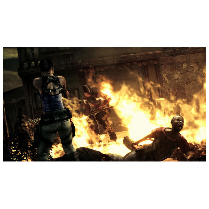 Capcom 5055060931592 Resident Evil 5 HD Reissue Videogioco PlayStation 4 Survival Horror Full HD 1080p ITA Tedesco Inglese Francese
