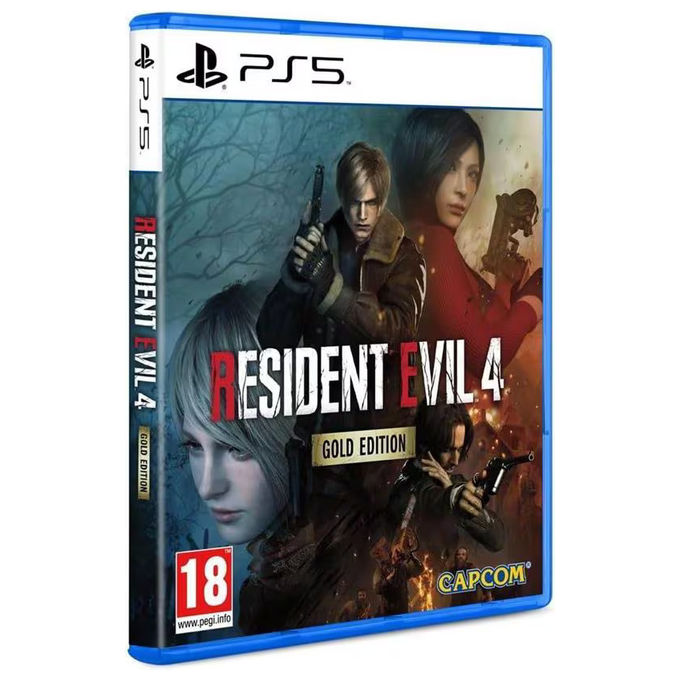 Capcom 1291154 Resident Evil 4 Remake Gold Edition Gioco PS5 Survival Horror Blu-ray PEGI 18 PAL EU
