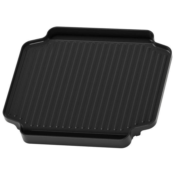 Campingaz 2214381 Camp Bistro Piastra Grill Antiaderente Alluminio Pressofuso 24x22,4 cm 0,7 Kg Compatibile Camp Bistro 3 Plus DLX