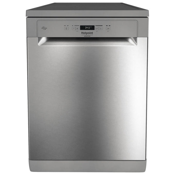 Hotpoint HA2FFC14BX Lavastoviglie Libera Installazione 14 coperti Classe C ActiveDry 44 dB Motore Inverter (85x60x59 cm) colore Inox