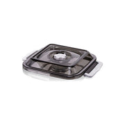 Magic Vac, Coperchio per Alimenti, Rettangolare, Nero, Plastica, ACO1074