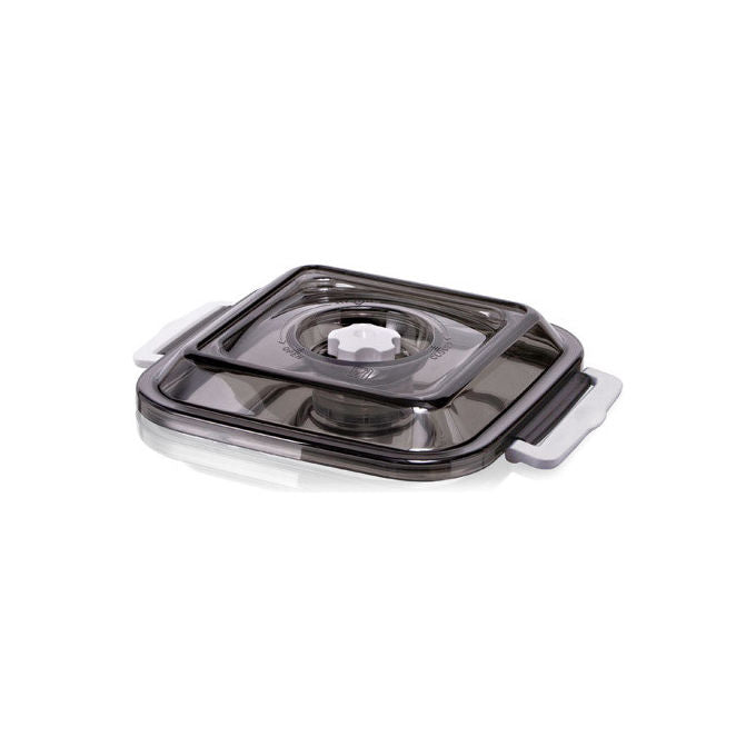 Magic Vac, Coperchio per Alimenti, Rettangolare, Nero, Plastica, ACO1074