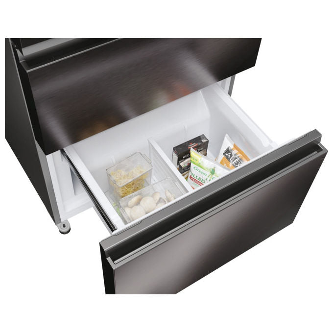 Haier HFR3718DNMD Frigorifero Libera Installazione 402 L D Antracite