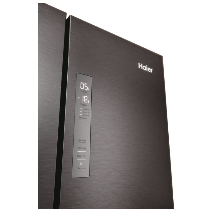 Haier HFR3718DNMD Frigorifero Libera Installazione 402 L D Antracite