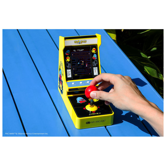 My Arcade, Mini Arcade Pac-Man, Console Portatile Retro' con Joystick