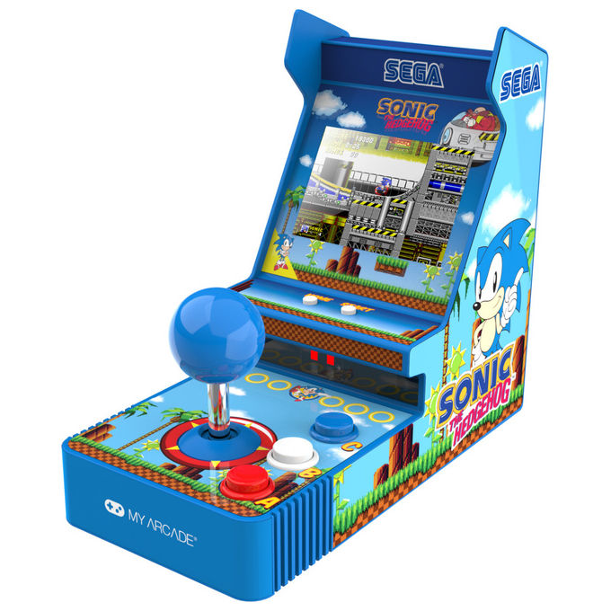 My Arcade, Console Portatile Sonic The Hedgehog, 8,89 cm, Joystick, Multicolore