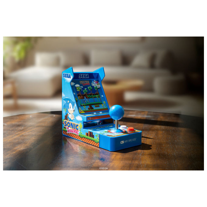 My Arcade, Console Portatile Sonic The Hedgehog, 8,89 cm, Joystick, Multicolore