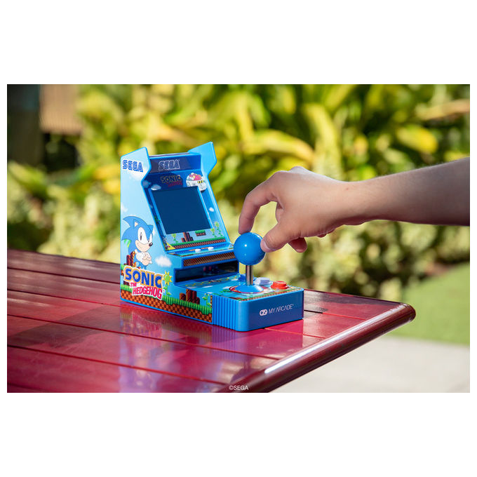My Arcade, Console Portatile Sonic The Hedgehog, 8,89 cm, Joystick, Multicolore