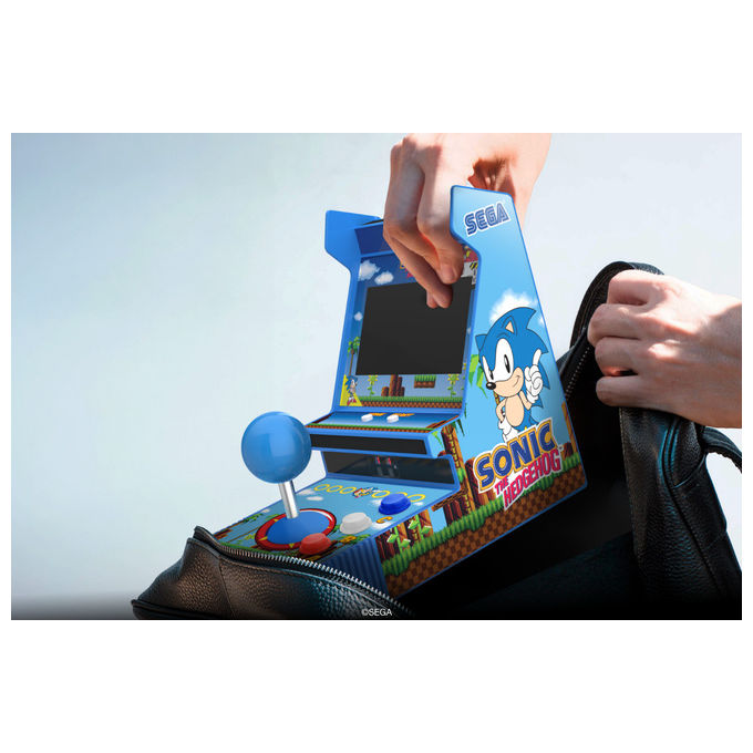 My Arcade, Console Portatile Sonic The Hedgehog, 8,89 cm, Joystick, Multicolore