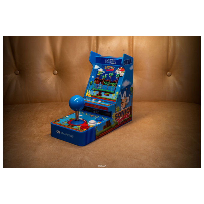 My Arcade, Console Portatile Sonic The Hedgehog, 8,89 cm, Joystick, Multicolore