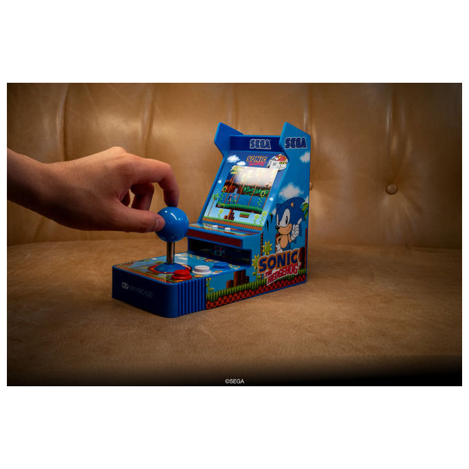 My Arcade, Console Portatile Sonic The Hedgehog, 8,89 cm, Joystick, Multicolore