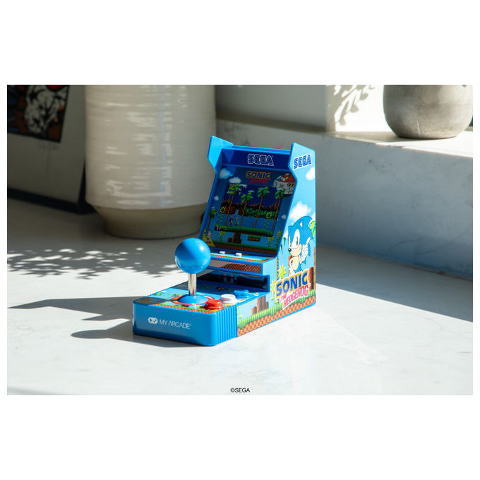 My Arcade, Console Portatile Sonic The Hedgehog, 8,89 cm, Joystick, Multicolore