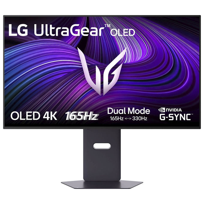 Lg, Monitor gaming OLED 32GX850A, 32'' 4K, 165Hz, Nero