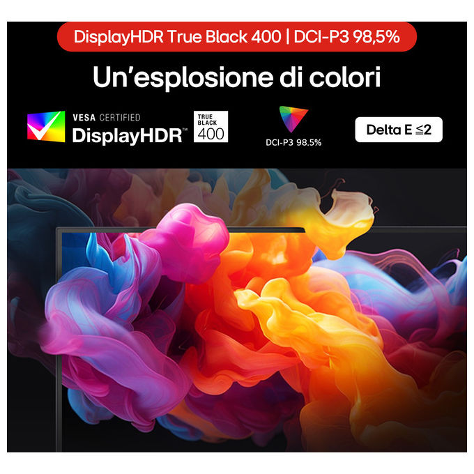 Lg, Monitor gaming OLED 32GX850A, 32'' 4K, 165Hz, Nero