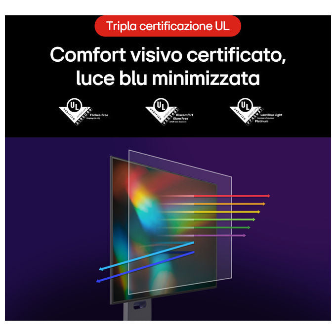 Lg, Monitor gaming OLED 32GX850A, 32'' 4K, 165Hz, Nero