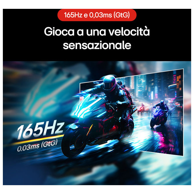Lg, Monitor gaming OLED 32GX850A, 32'' 4K, 165Hz, Nero