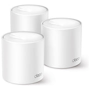 Tp-Link Deco X10, Router Mesh Wi-Fi 6, Dual-band, Bianco, Pack 3 Unita'