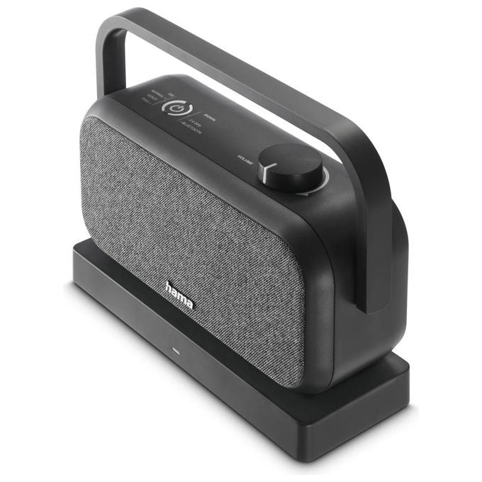 Hama, Altoparlante TV, Wireless, Nero, Grigio, 00221849