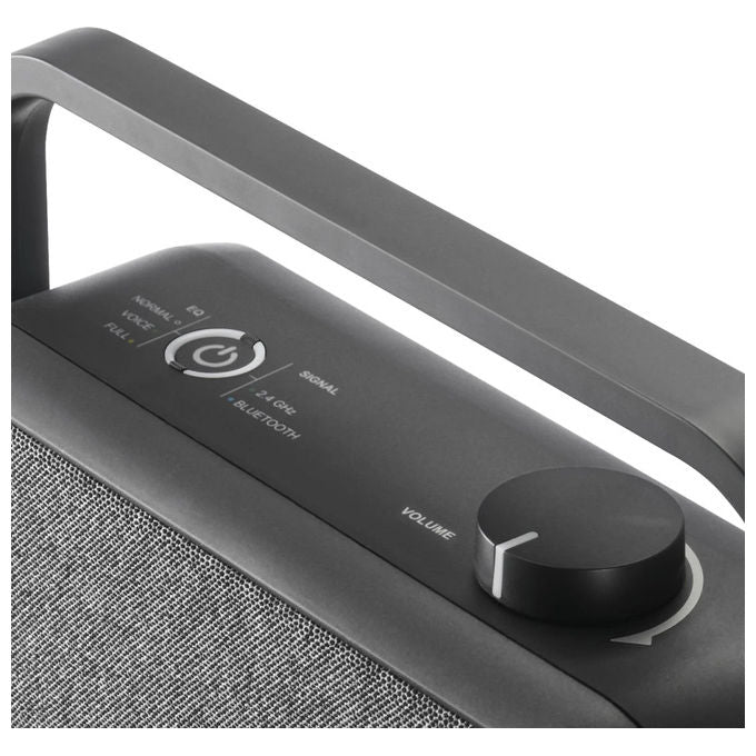 Hama, Altoparlante TV, Wireless, Nero, Grigio, 00221849