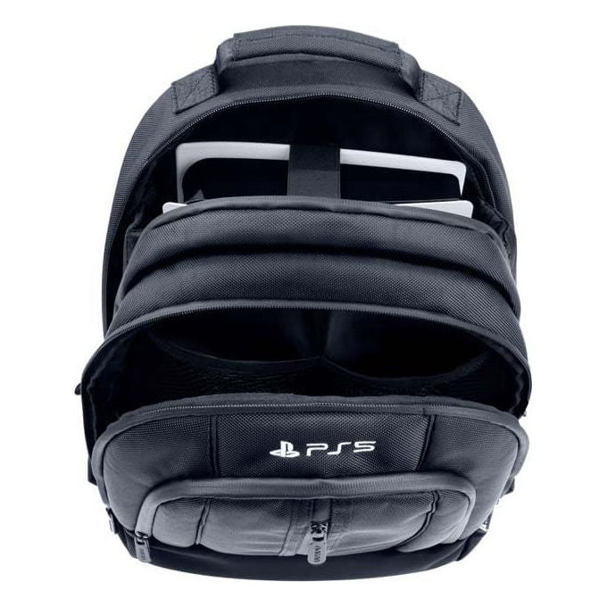 Nacon PS5OFBACKPACK Zaino per PS5 e PlayStation Portal con scomparti organizzatori spallacci regolabili colore Nero
