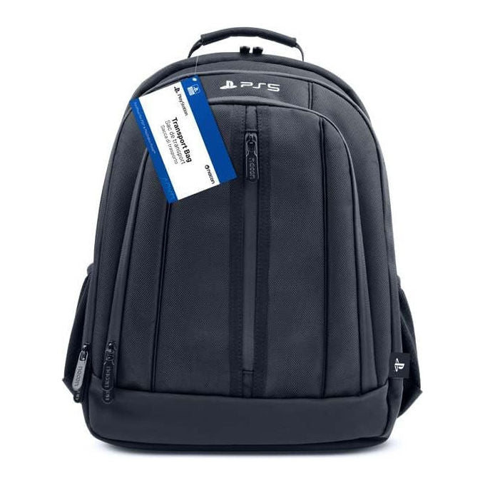 Nacon PS5OFBACKPACK Zaino per PS5 e PlayStation Portal con scomparti organizzatori spallacci regolabili colore Nero