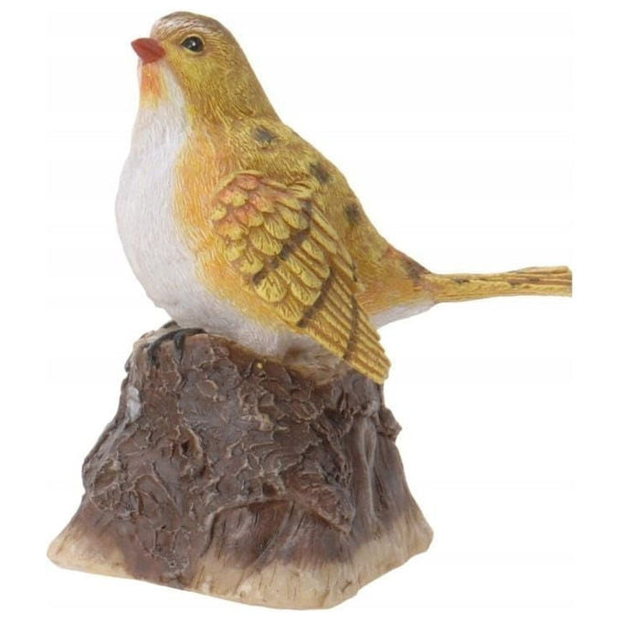 Progarden, Uccello Decorativo con Suono, 11 cm, Resina