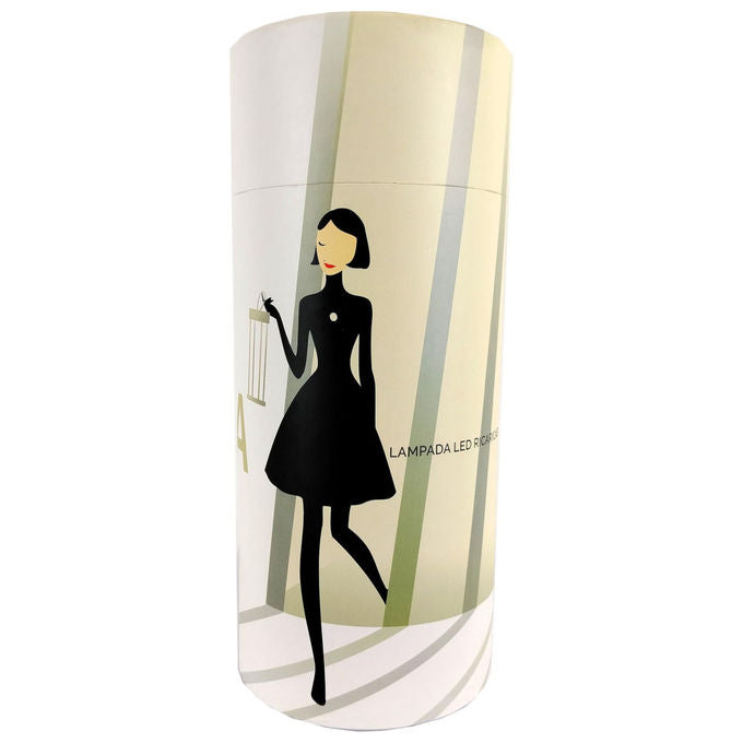 Majestic GEMMA VS Lampada da Tavolo LED, Ricaricabile, IP54, 500 Lumen, 4W, Verde Salvia