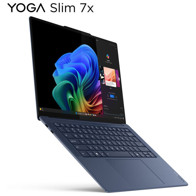Lenovo 83ED0023IX Yoga Slim 7x Notebook 14.5 pollici OLED Touch Snapdragon X Elite 16GB RAM 1TB SSD colore Blu