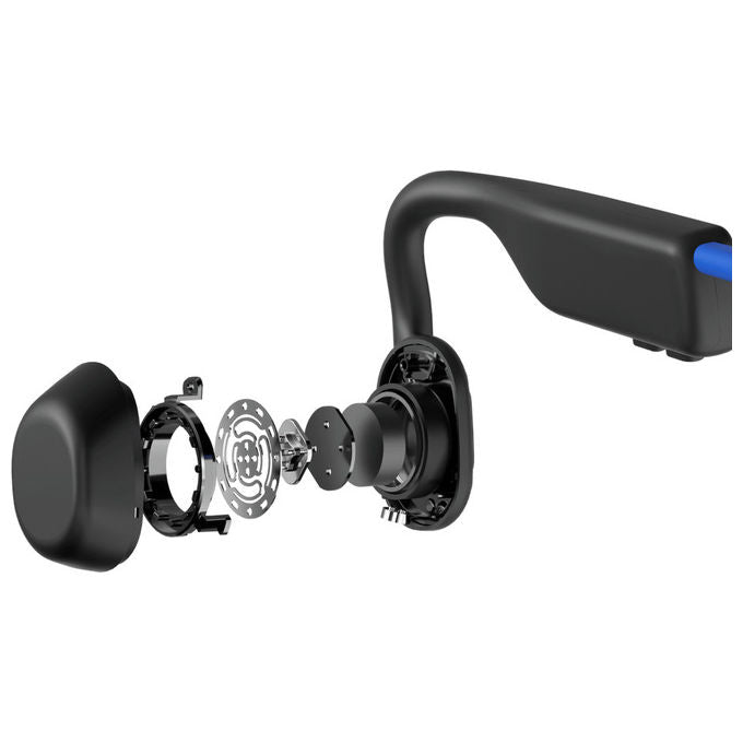 Shokz S661BL OpenMove Cuffie Wireless Conduzione Ossea Bluetooth 5.1 IP55 6h Autonomia colore Blu