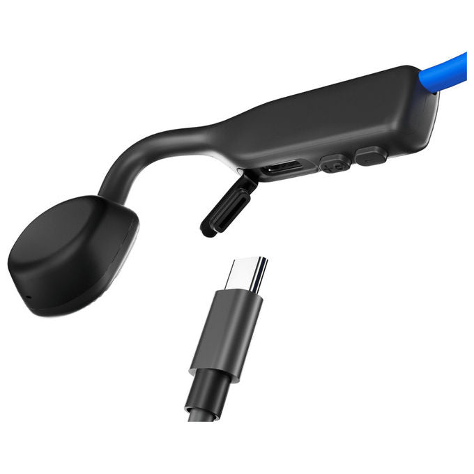 Shokz S661BL OpenMove Cuffie Wireless Conduzione Ossea Bluetooth 5.1 IP55 6h Autonomia colore Blu