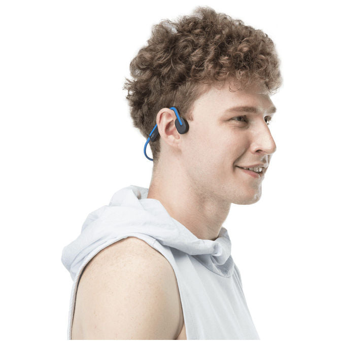 Shokz S661BL OpenMove Cuffie Wireless Conduzione Ossea Bluetooth 5.1 IP55 6h Autonomia colore Blu