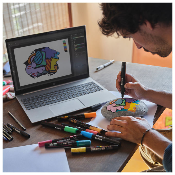 HP PAVILION 16-af0012nl Notebook Intel Core Ultra 5 125U 16 Pollici 16 GB RAM 512 GB SSD colore Argento