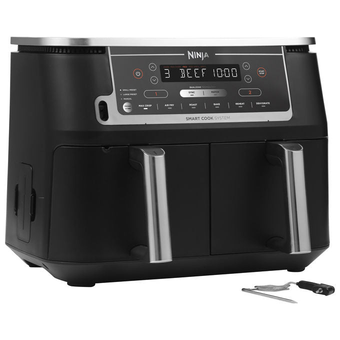 Ninja, Friggitrice ad Aria Dual Zone MAX PRO, 9.5L, AF451EU, Nero