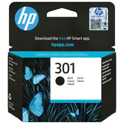 HP, Cartuccia Inchiostro Nero 301, Originale, Standard, 3 ml, Inkjet