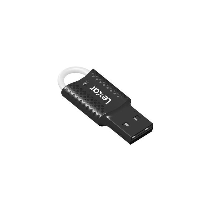Lexar, JumpDrive V40, 32 GB, Chiavetta USB 2.0, Nero e Bianco