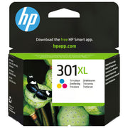 HP, Cartuccia Inchiostro 301XL, Tricromia, Alta Capacita'