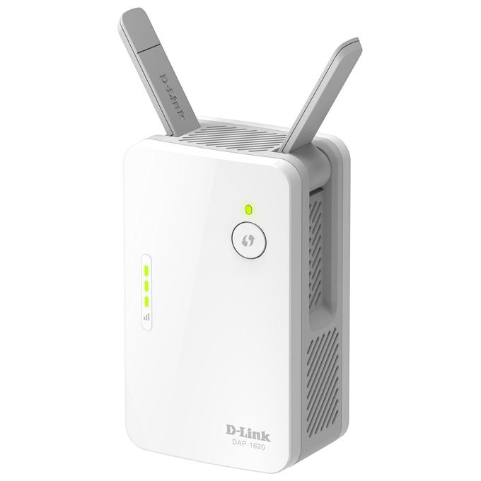 D-Link, Ripetitore di Rete Wireless Dual Band AC1200, Bianco