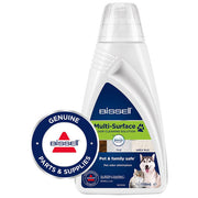 Bissell, Formula Multi Superficie Pet, Con Febreze, 1 L, Per CrossWave e SpinWave