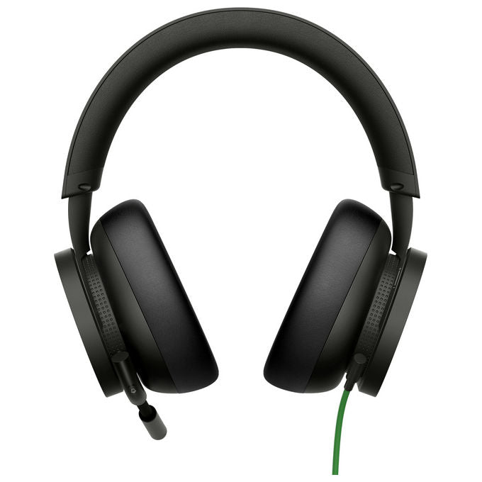 Microsoft, Cuffie Gaming Stereo Cablate Xbox, Nero, Padiglioni Ampi e Morbidi