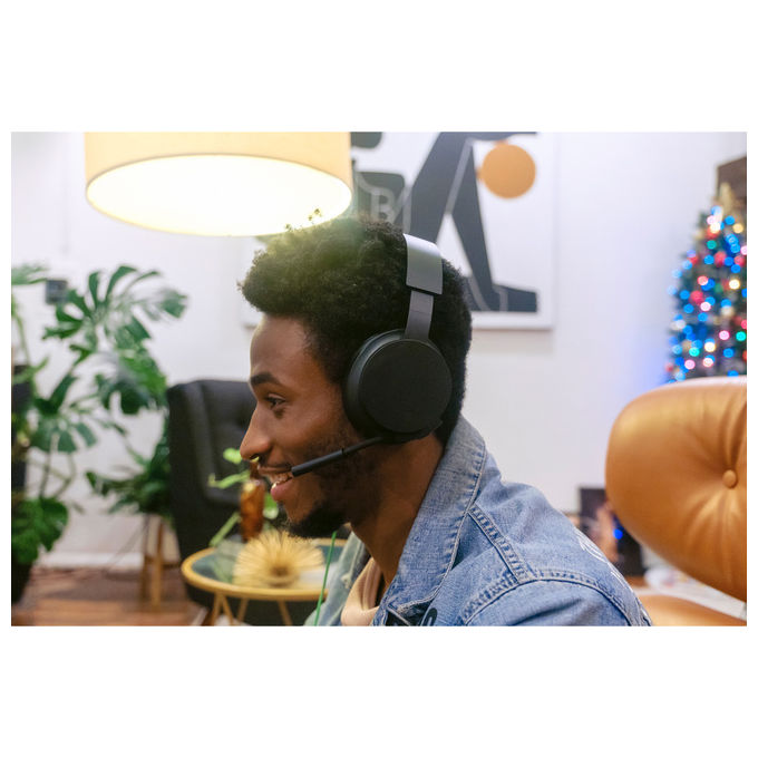 Microsoft, Cuffie Gaming Stereo Cablate Xbox, Nero, Padiglioni Ampi e Morbidi