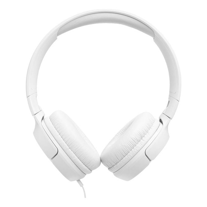 Jbl, Tune 520C Cuffie On-Ear Cablate Usb-C, Cuffie Pieghevoli Bianche