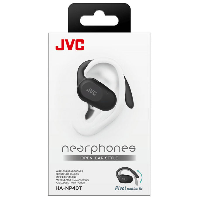 Jvc, Auricolari True Wireless, Bluetooth, Nero