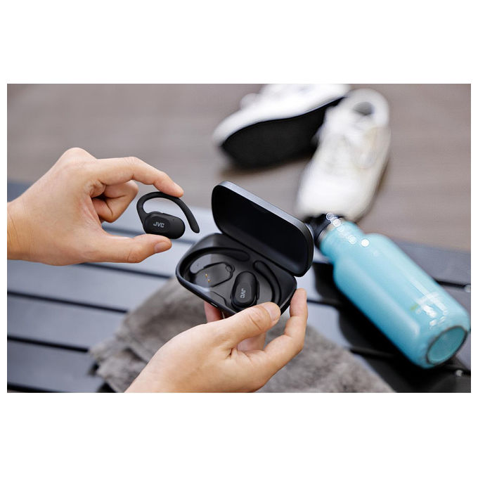 Jvc, Auricolari True Wireless, Bluetooth, Nero